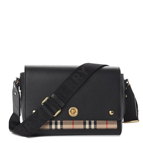 burberry black and white check handbag|Burberry Check crossbody bag.